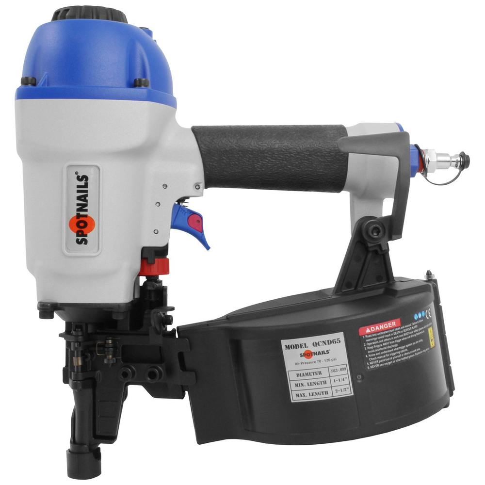 0 Degree .083 - .099 Dia. Plastic Coil Nailer (1-1/4” – 2-1/2”)