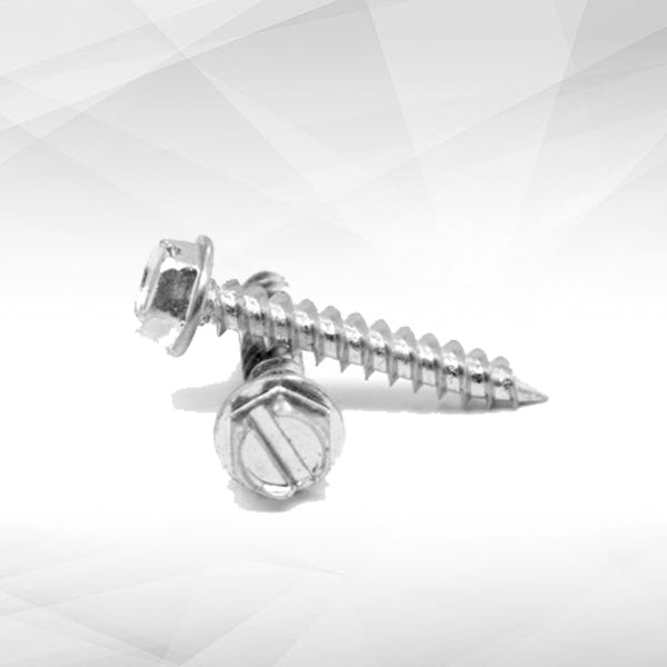 Hex Washer Head Slotted Twinfast S/m/s Z/p