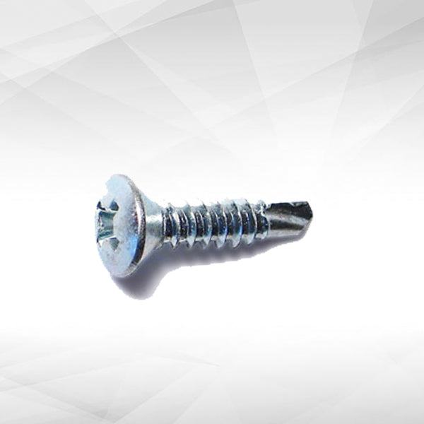 Phillips Oval Head Self Drilling Screws Zinc Plated