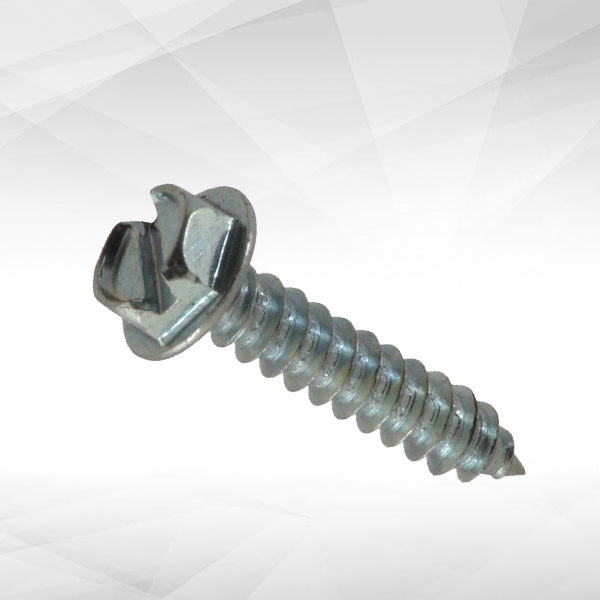 Slotted Hex Washer Head Sheet Metal Screws